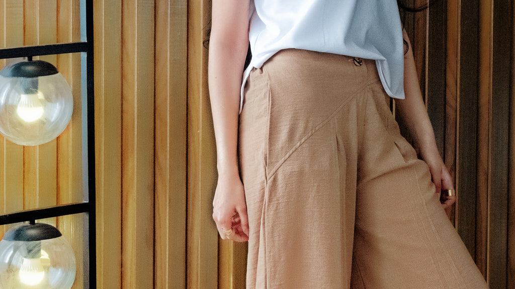 Linen Wide-Legged t