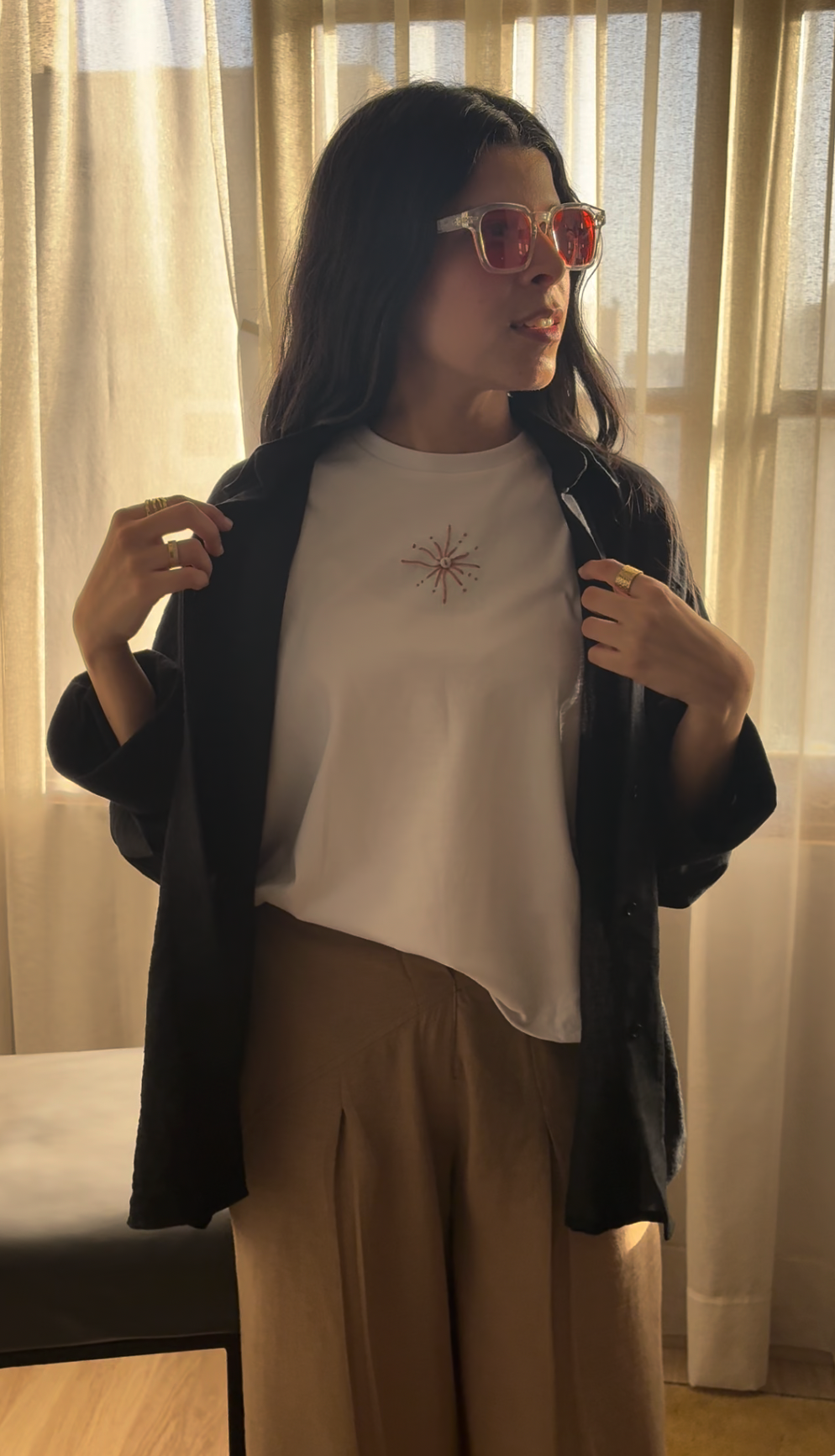 Over Size Linen Shirt