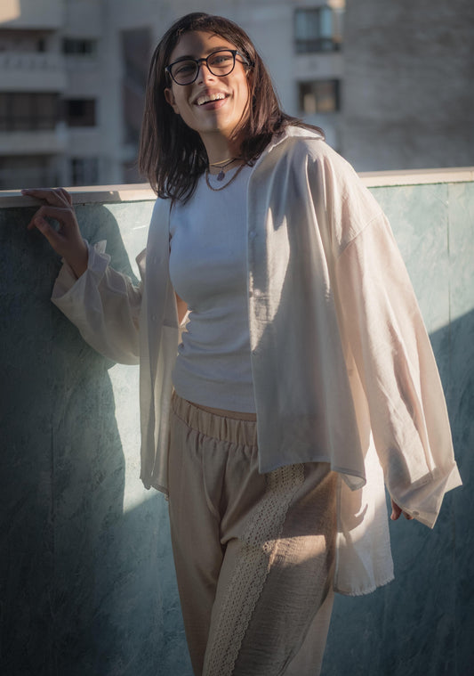 Wide leg pant
